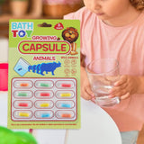 Maxbell 12x Growing Animal Capsules Novelty Toy Water Growing Toys for Kids for Toys Forest Animals