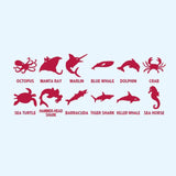 Maxbell 12x Growing Animal Capsules Novelty Toy Water Growing Toys for Kids for Toys Sea creatures