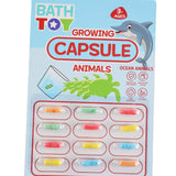 Maxbell 12x Growing Animal Capsules Novelty Toy Water Growing Toys for Kids for Toys Sea creatures