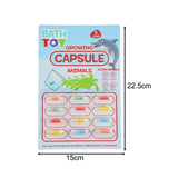 Maxbell 12x Growing Animal Capsules Novelty Toy Water Growing Toys for Kids for Toys Sea creatures