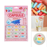 Maxbell 12x Expanding Foam Sponge Toy Novelty Toy Party Favor Kids Bath Toy for Kids