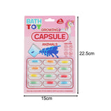 Maxbell 12x Expanding Foam Sponge Toy Novelty Toy Party Favor Kids Bath Toy for Kids