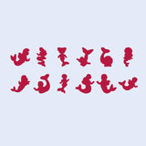 Maxbell 12x Growing Animal Capsules Novelty Toy Water Growing Toys for Kids for Toys Mermaids