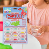 Maxbell 12x Growing Animal Capsules Novelty Toy Water Growing Toys for Kids for Toys Mermaids