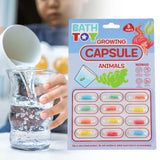 Maxbell 12x Growing Animal Capsules Novelty Toy Water Growing Toys for Kids for Toys Mermaids