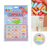 Maxbell 12x Growing Animal Capsules Novelty Toy Water Growing Toys for Kids for Toys Mermaids