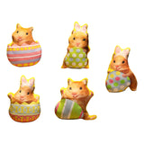 Maxbell Easter Bunny Throw Pillow Easter Decorative Pillows for Festive Gift Bedroom Pink 35cm