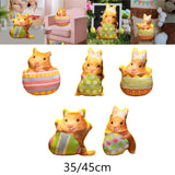 Maxbell Easter Bunny Throw Pillow Easter Decorative Pillows for Festive Gift Bedroom Pink 35cm