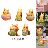 Maxbell Easter Bunny Throw Pillow Easter Decorative Pillows for Festive Gift Bedroom Pink 35cm