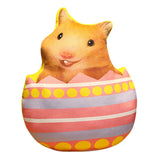 Maxbell Easter Bunny Throw Pillow Easter Decorative Pillows for Festive Gift Bedroom Pink 35cm