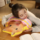 Maxbell Easter Bunny Throw Pillow Easter Decorative Pillows for Festive Gift Bedroom Pink 35cm