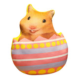 Maxbell Easter Bunny Throw Pillow Easter Decorative Pillows for Festive Gift Bedroom Pink 35cm