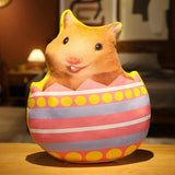 Maxbell Easter Bunny Throw Pillow Easter Decorative Pillows for Festive Gift Bedroom Pink 45cm