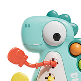 Maxbell Travel Pull String Activity Toy Pressing Teething Toy for Newborn Kids Gifts blue