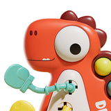 Maxbell Travel Pull String Activity Toy Pressing Teething Toy for Newborn Kids Gifts red