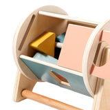 Maxbell Montessori Inspired Rotatable Drum Early Educational Toy for Boys Girls Kids