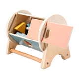 Maxbell Montessori Inspired Rotatable Drum Early Educational Toy for Boys Girls Kids