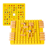 Maxbell Strategy Game Educational Toy Tabletop Board Game for Adults Boys Girls Kids Fruit