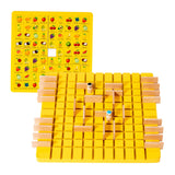 Maxbell Strategy Game Educational Toy Tabletop Board Game for Adults Boys Girls Kids Fruit