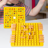 Maxbell Strategy Game Educational Toy Tabletop Board Game for Adults Boys Girls Kids Fruit