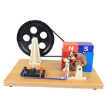 Maxbell Light Bulb Science Experiments Kits Kids Teens Hand Cranked Power Generation