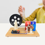 Maxbell Light Bulb Science Experiments Kits Kids Teens Hand Cranked Power Generation