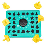 Maxbell Kids Shape Toy Puzzle Game Board Game with Shape Puzzles for 3 4 5 Years Old
