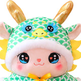 Maxbell Plush Dragon Doll Soft Dragon Stuffed Toy for New Year Gift Home Decorations