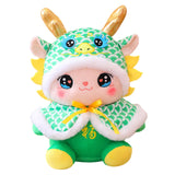 Maxbell Plush Dragon Doll Soft Dragon Stuffed Toy for New Year Gift Home Decorations