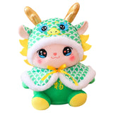 Maxbell Plush Dragon Doll Soft Dragon Stuffed Toy for New Year Gift Home Decorations