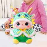 Maxbell Plush Dragon Doll Soft Dragon Stuffed Toy for New Year Gift Home Decorations