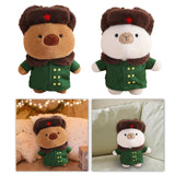 Maxbell Capybara Stuffed Toy Kids Room Decor Soft Hat for Family Birthday Gifts brown and S