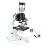 Maxbell Kid Microscope Science Kits 1200x Science Toy for Beginner 5-7 Holiday Gifts