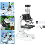 Maxbell Kid Microscope Science Kits 1200x Science Toy for Beginner 5-7 Holiday Gifts