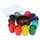 Maxbell Balls in Cups Montessori Toy and Spoon Bowl Board Game Baby Educational Toys