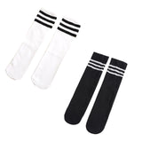 Maxbell Kids Mid Calf Socks Elastic Knee High Socks Breathable Tube Socks Boot Socks White