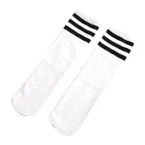 Maxbell Kids Mid Calf Socks Elastic Knee High Socks Breathable Tube Socks Boot Socks White