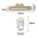 Maxbell Wooden Busy Board Kids Boy Girl Fine Motor Skill for Kids Preschool Children