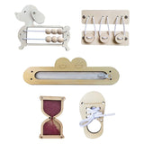 Maxbell Wooden Busy Board Kids Boy Girl Fine Motor Skill for Kids Preschool Children