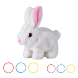 Maxbell Electronic Plush Lifelike Cute Interactive for Christmas Girls Boys Kids rabbit