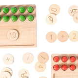 Maxbell Montessor Toys Counting Numbers Toy for Ages 3+ Birthday Gifts Home Teaching