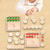 Maxbell Montessor Toys Counting Numbers Toy for Ages 3+ Birthday Gifts Home Teaching