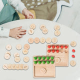 Maxbell Montessor Toys Counting Numbers Toy for Ages 3+ Birthday Gifts Home Teaching