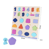 Maxbell Preschool Learning Puzzle Interactive Learning Board for Girls and Boys Kids