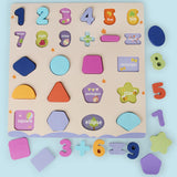Maxbell Preschool Learning Puzzle Interactive Learning Board for Girls and Boys Kids