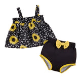 Maxbell Kids Summer Outfits Set Comfortable for Holiday Outfits Weddings Family Days 3 to 6 Months