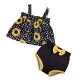 Maxbell Kids Summer Outfits Set Comfortable for Holiday Outfits Weddings Family Days 6 to 9 Month