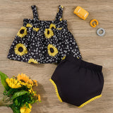 Maxbell Kids Summer Outfits Set Comfortable for Holiday Outfits Weddings Family Days 9 to 12 Months