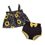 Maxbell Kids Summer Outfits Set Comfortable for Holiday Outfits Weddings Family Days 12 to 18 Months