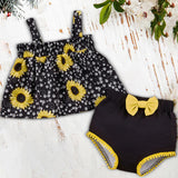 Maxbell Kids Summer Outfits Set Comfortable for Holiday Outfits Weddings Family Days 12 to 18 Months